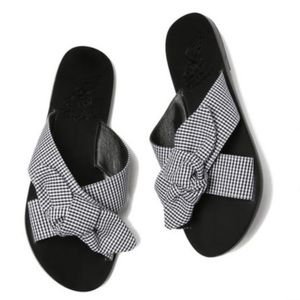 Ancient Greek Slip On Sandals, Size 39